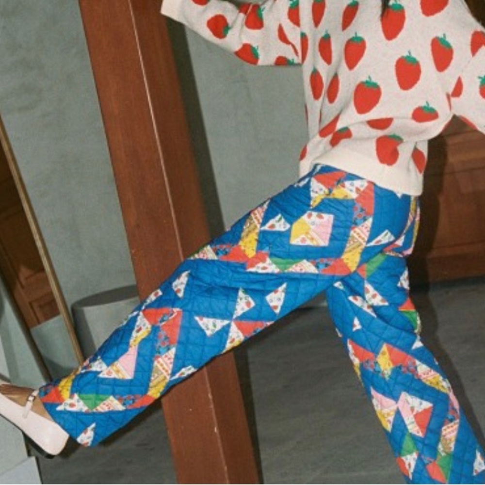 Lisa Says Gah quilt pant
